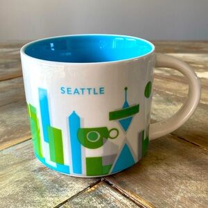 Starbucks “You Are Here” Seattle coffee cup